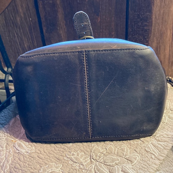 Black Leather Bag “Love 41” - Picture 2 of 7